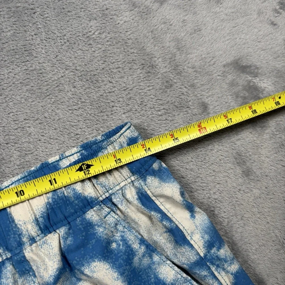 The North Face Printed Class V Pull-On Shorts Blue White H4291 Men's Size Small